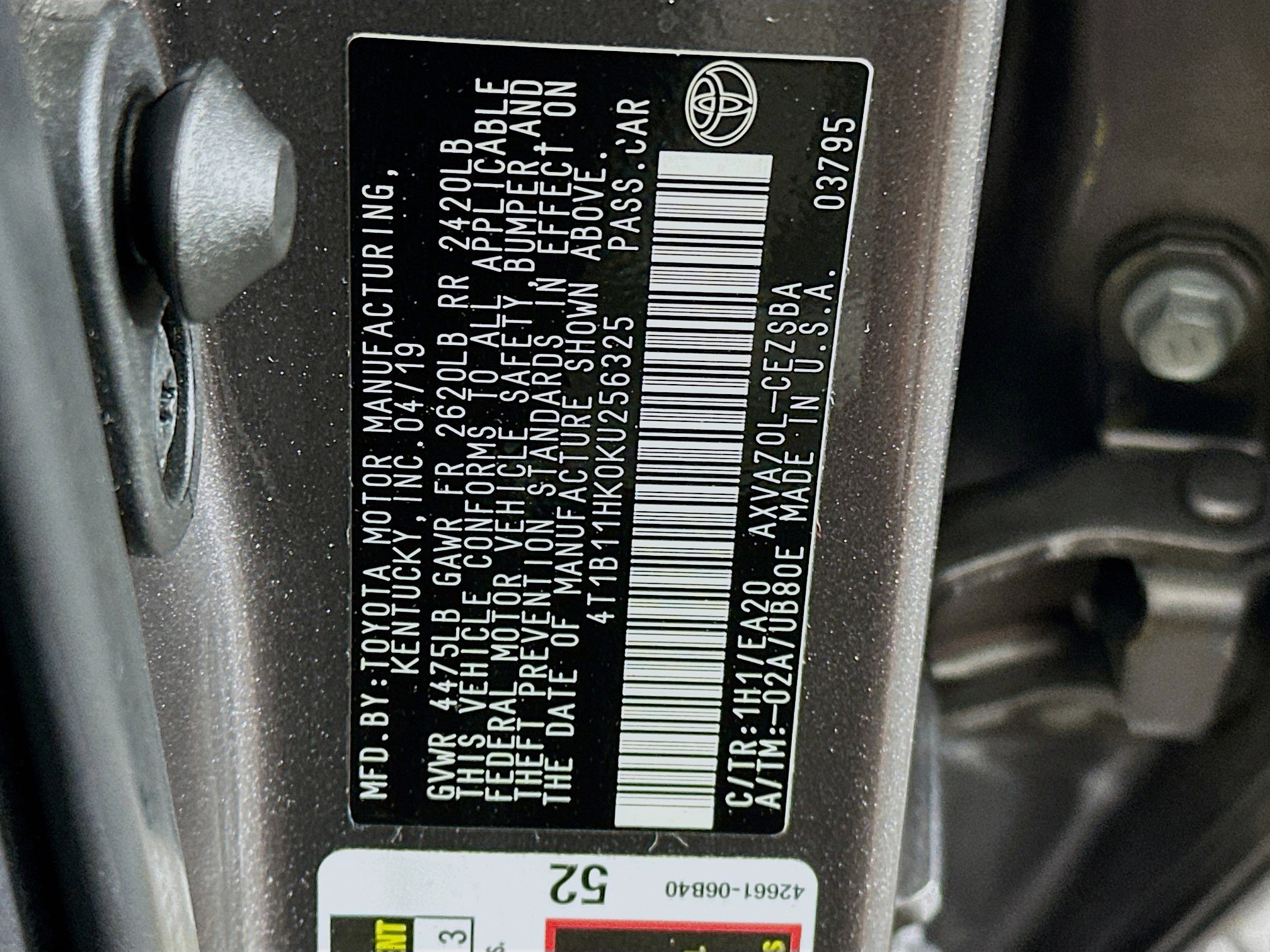 Used 2019 Toyota Camry SE image 12