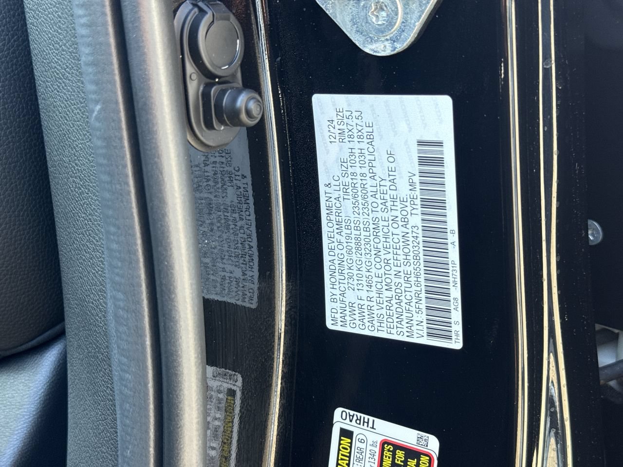Used 2025 Honda Odyssey EX-L image 31