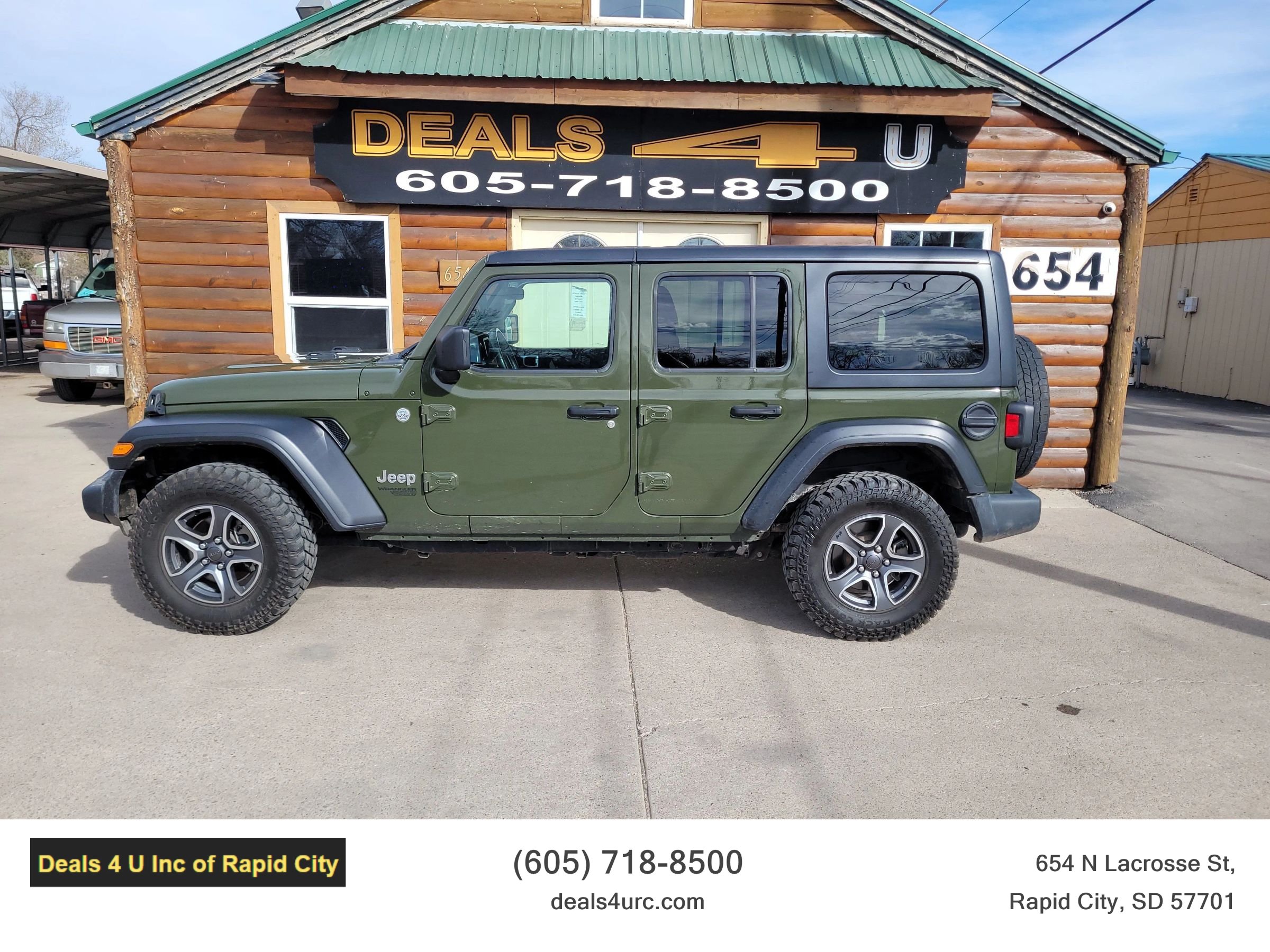 Used 2021 Jeep Wrangler Unlimited Sport AWD/4WD image 1