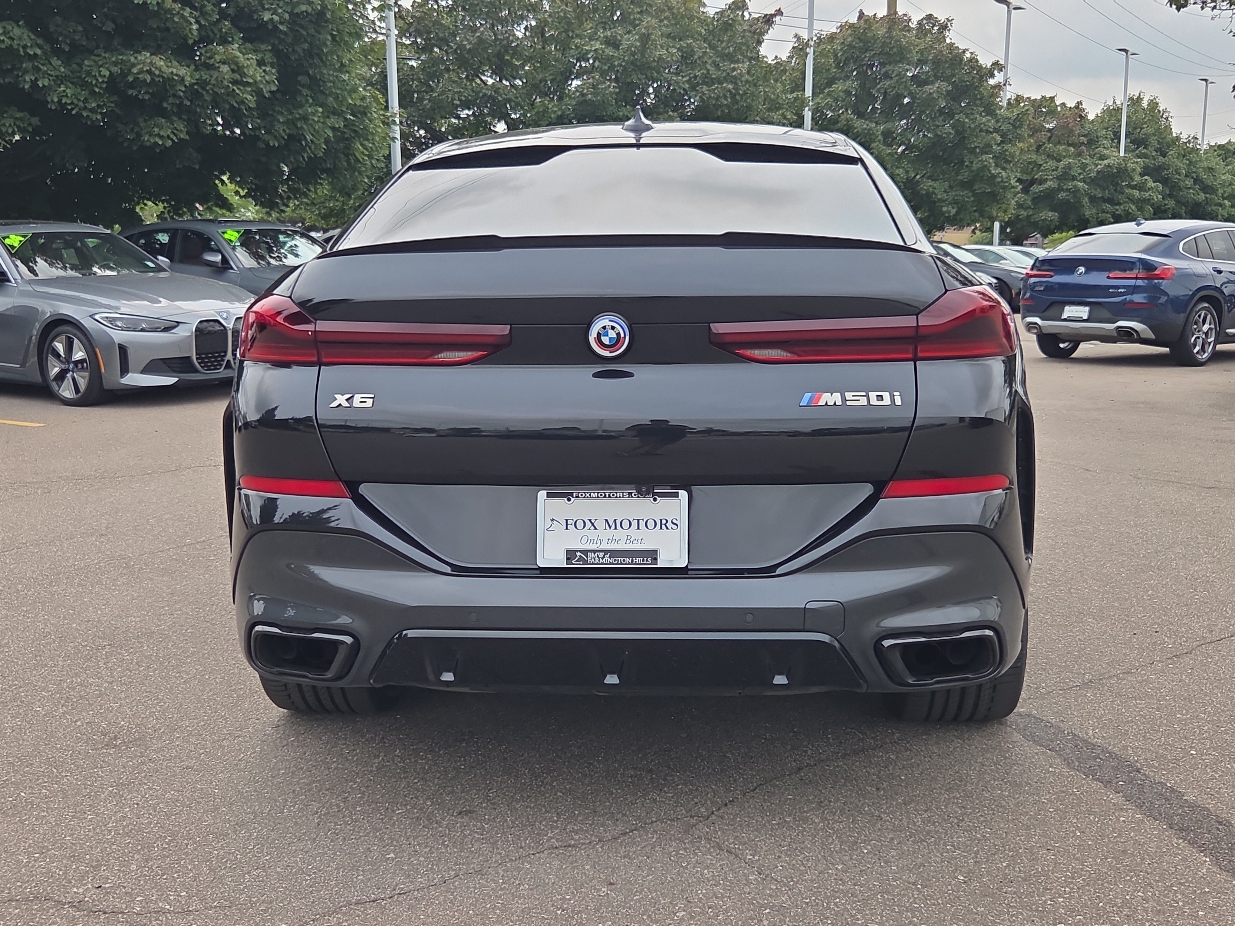 Used 2023 BMW X6 M50i w/ Executive Package AWD/4WD image 4
