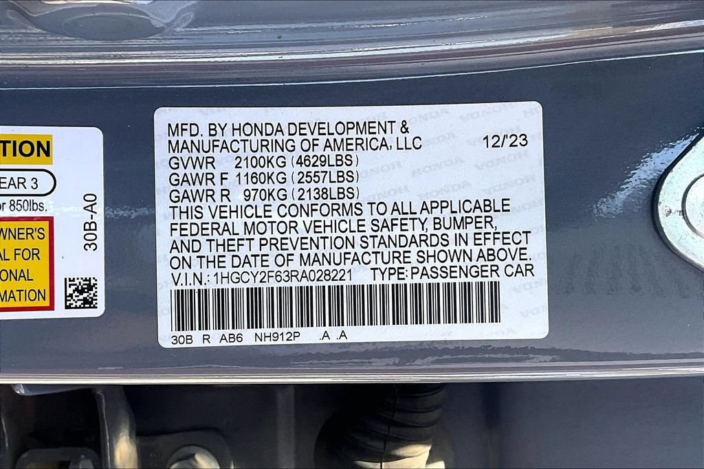 Used 2024 Honda Accord EX-L image 35