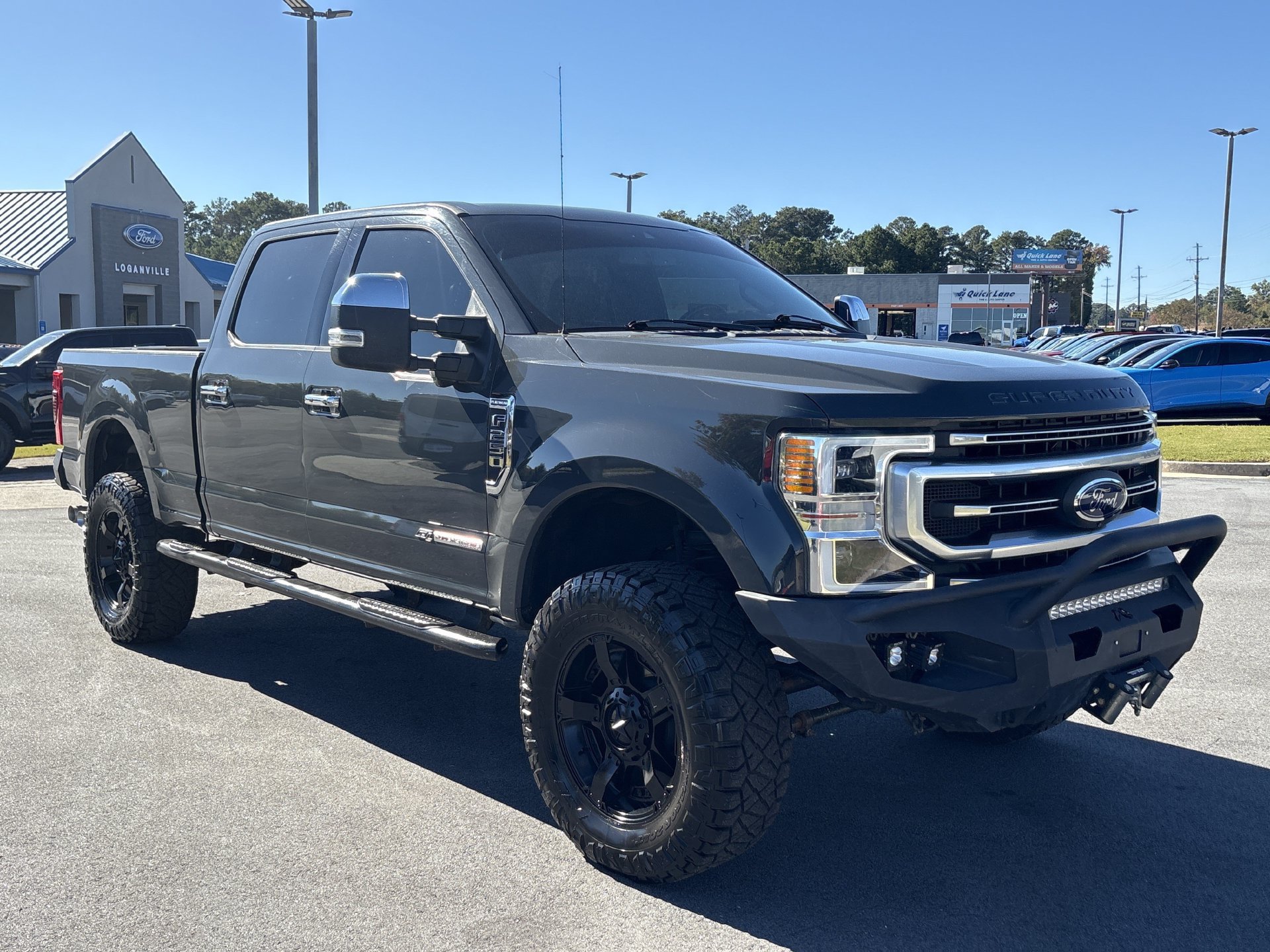 Used 2021 Ford F250 Platinum w/ FX4 Off-Road Package AWD/4WD image 24