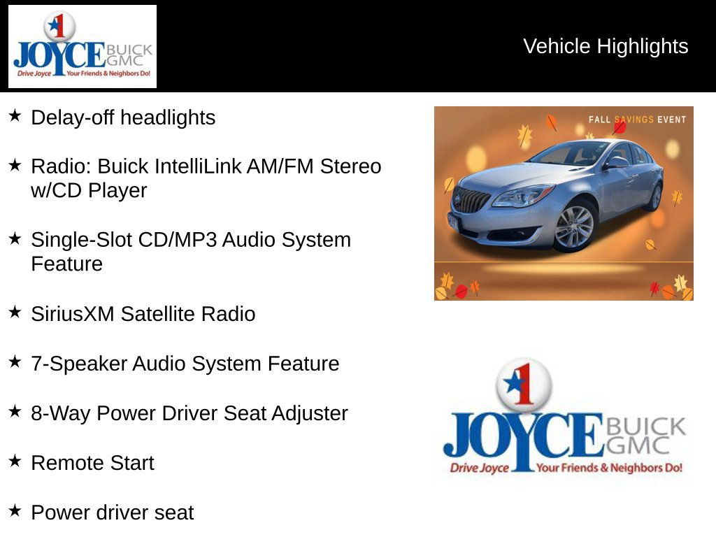 Certified 2016 Buick Regal FWD image 25