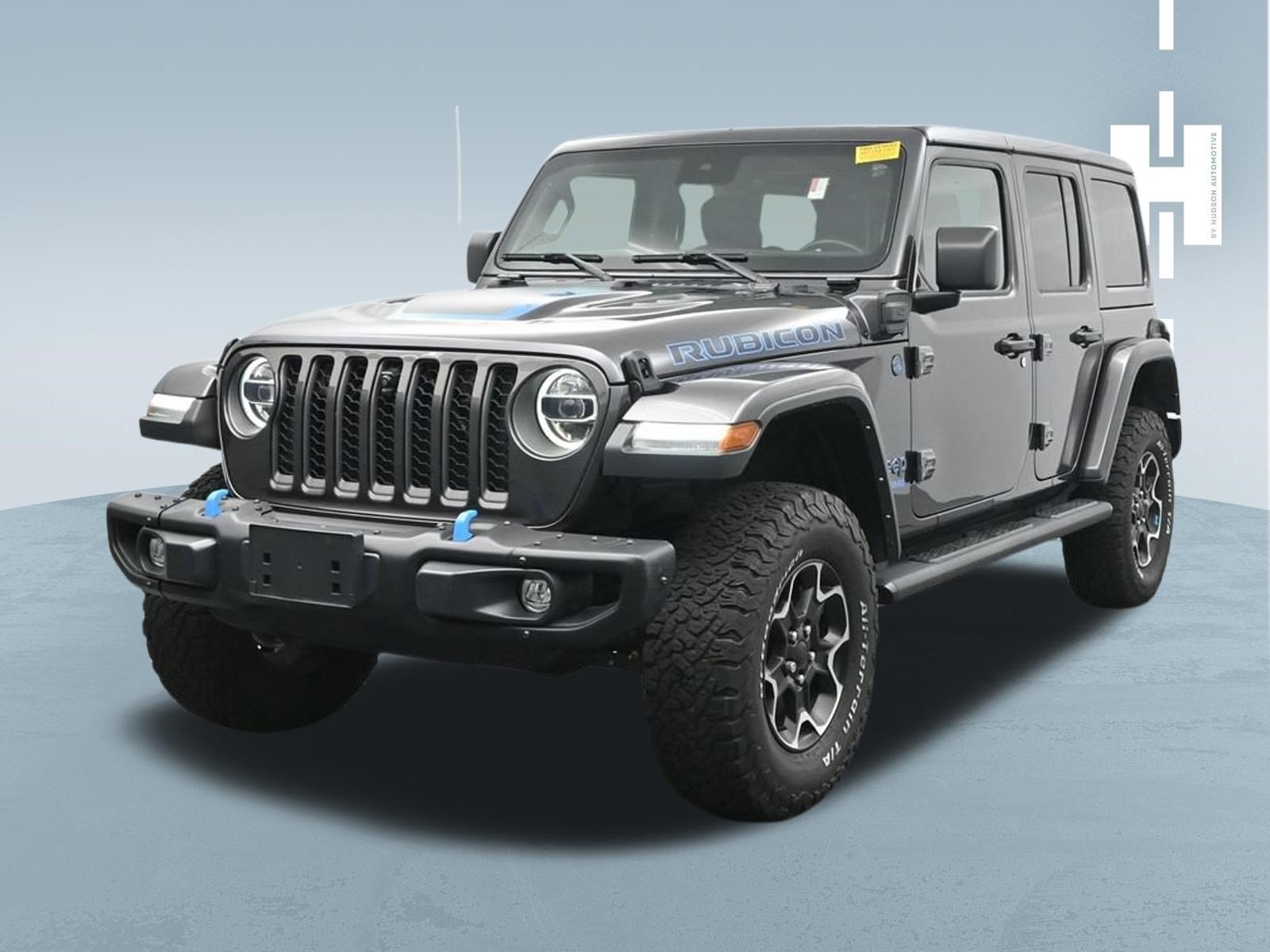 Used 2021 Jeep Wrangler Unlimited Rubicon 4xe w/ Steel Bumper Group