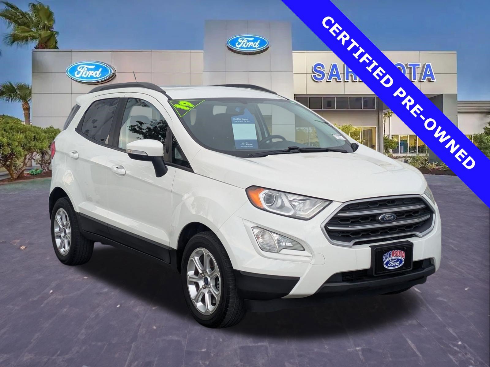 Certified 2019 Ford EcoSport SE