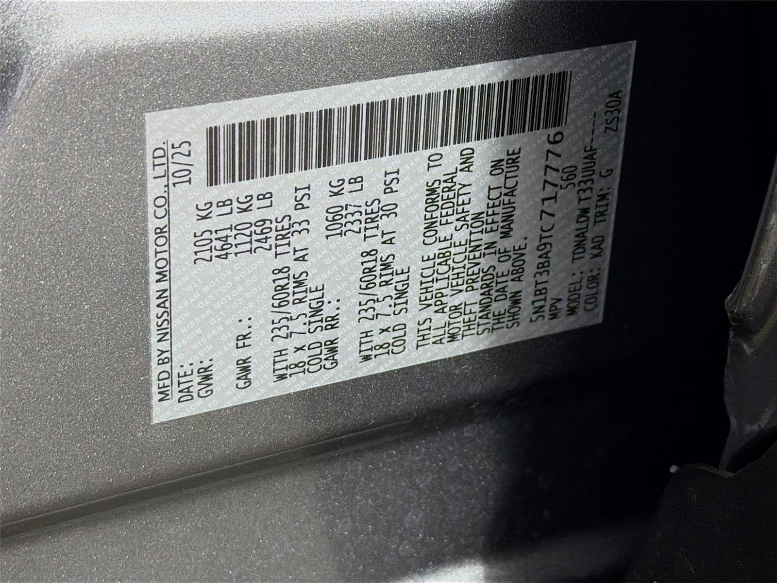Certified 2026 Nissan Rogue SV w/ Cold Weather Package FWD image 29
