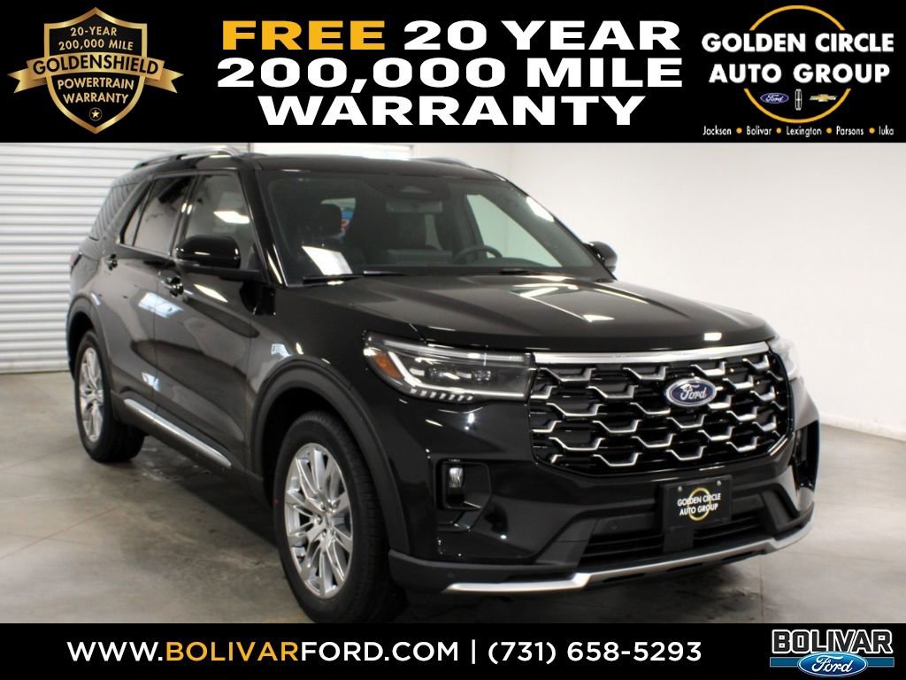 New 2026 Ford Explorer Platinum