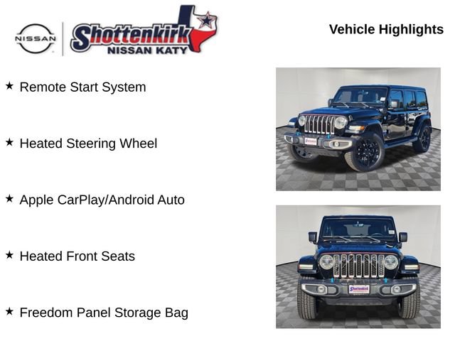 Used 2022 Jeep Wrangler Unlimited Sahara w/ Cold Weather Group AWD/4WD image 12