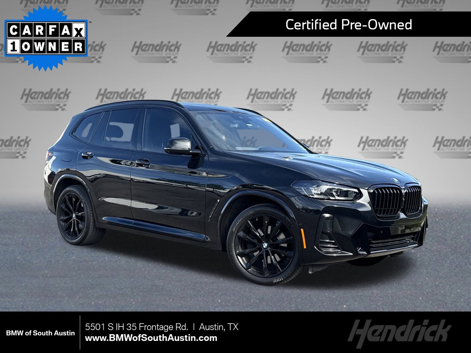 Certified 2023 BMW X3 sDrive30i w/ M Sport Package