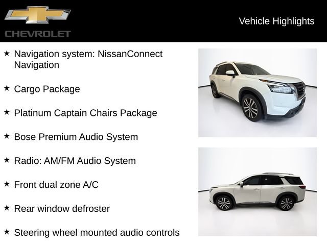 Used 2023 Nissan Pathfinder Platinum AWD/4WD image 5