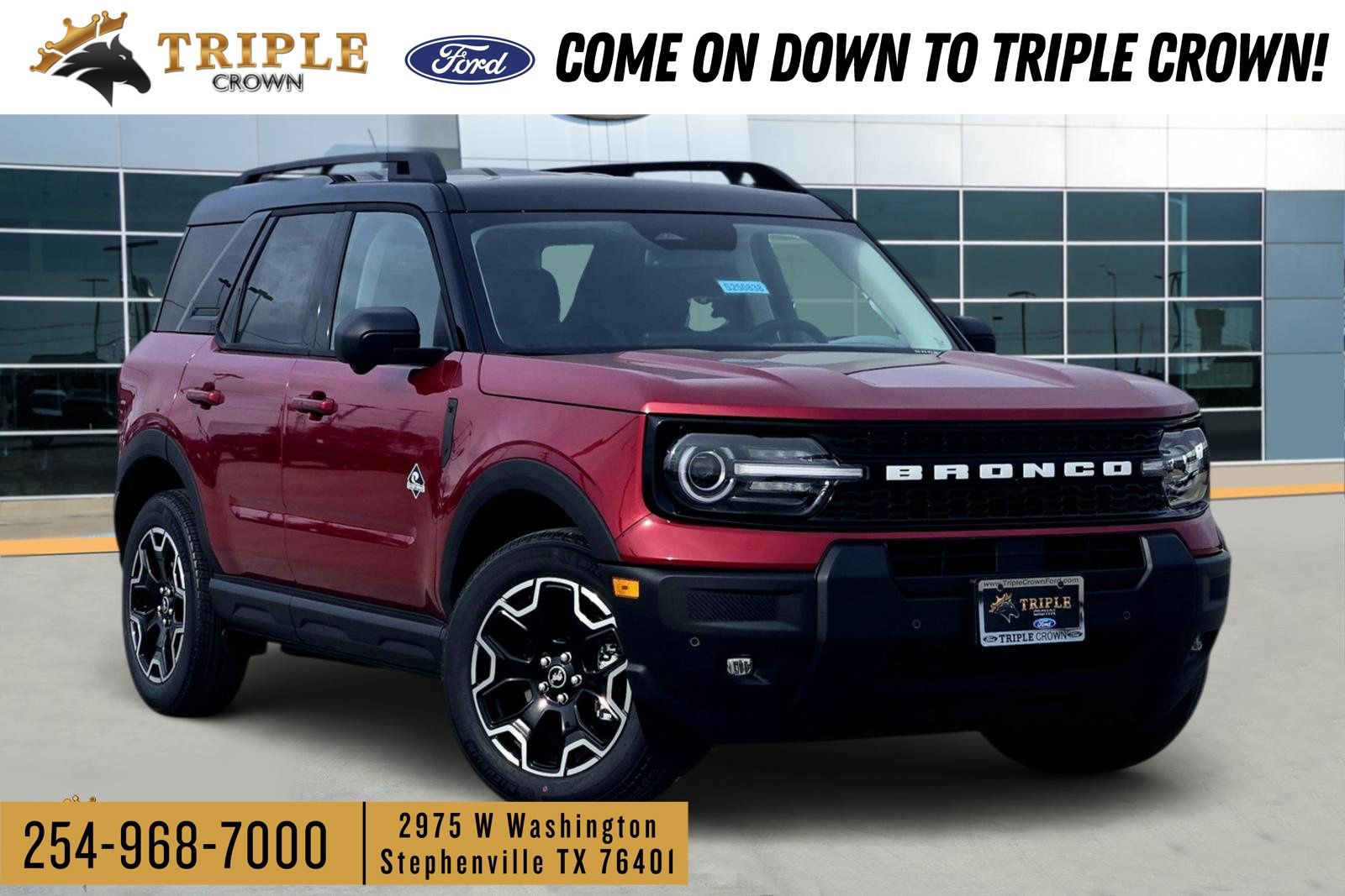 New 2025 Ford Bronco Sport Outer Banks w/ Outer Banks Tech Package+