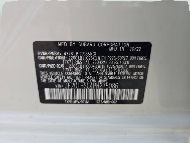 Certified 2023 Subaru Crosstrek 2.5i Sport AWD/4WD image 30