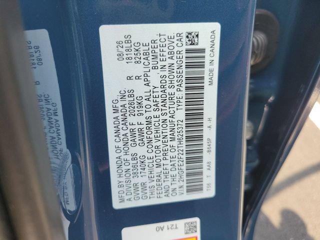 New 2026 Honda Civic LX image 39