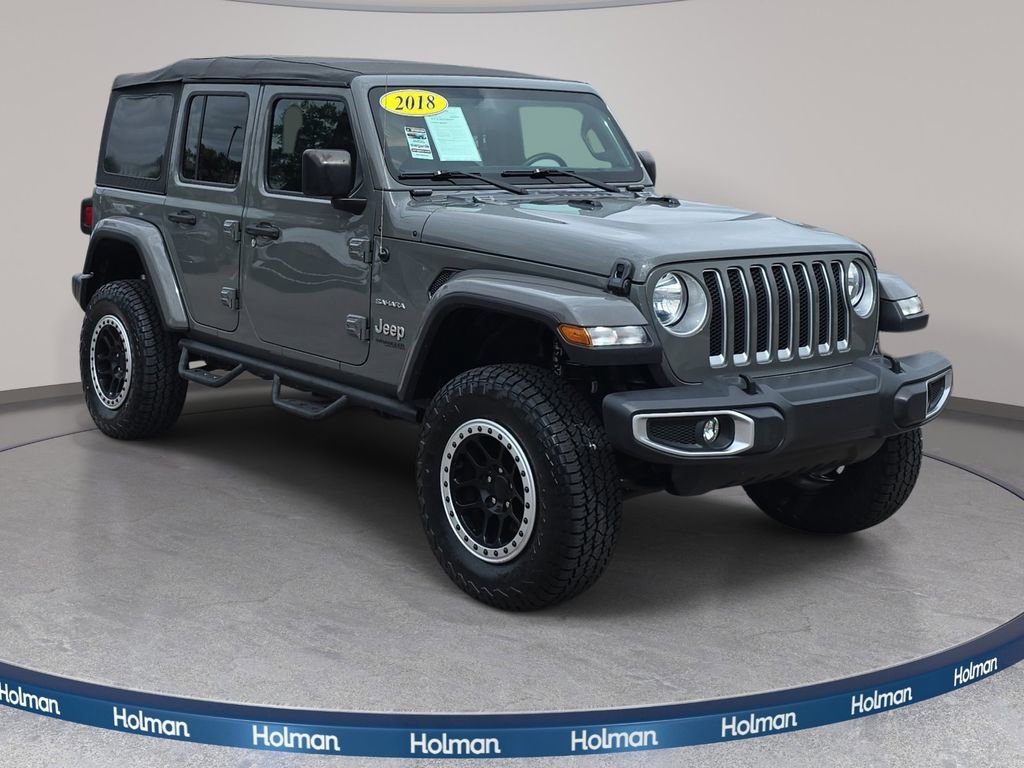 Used 2018 Jeep Wrangler Unlimited Sahara AWD/4WD image 4