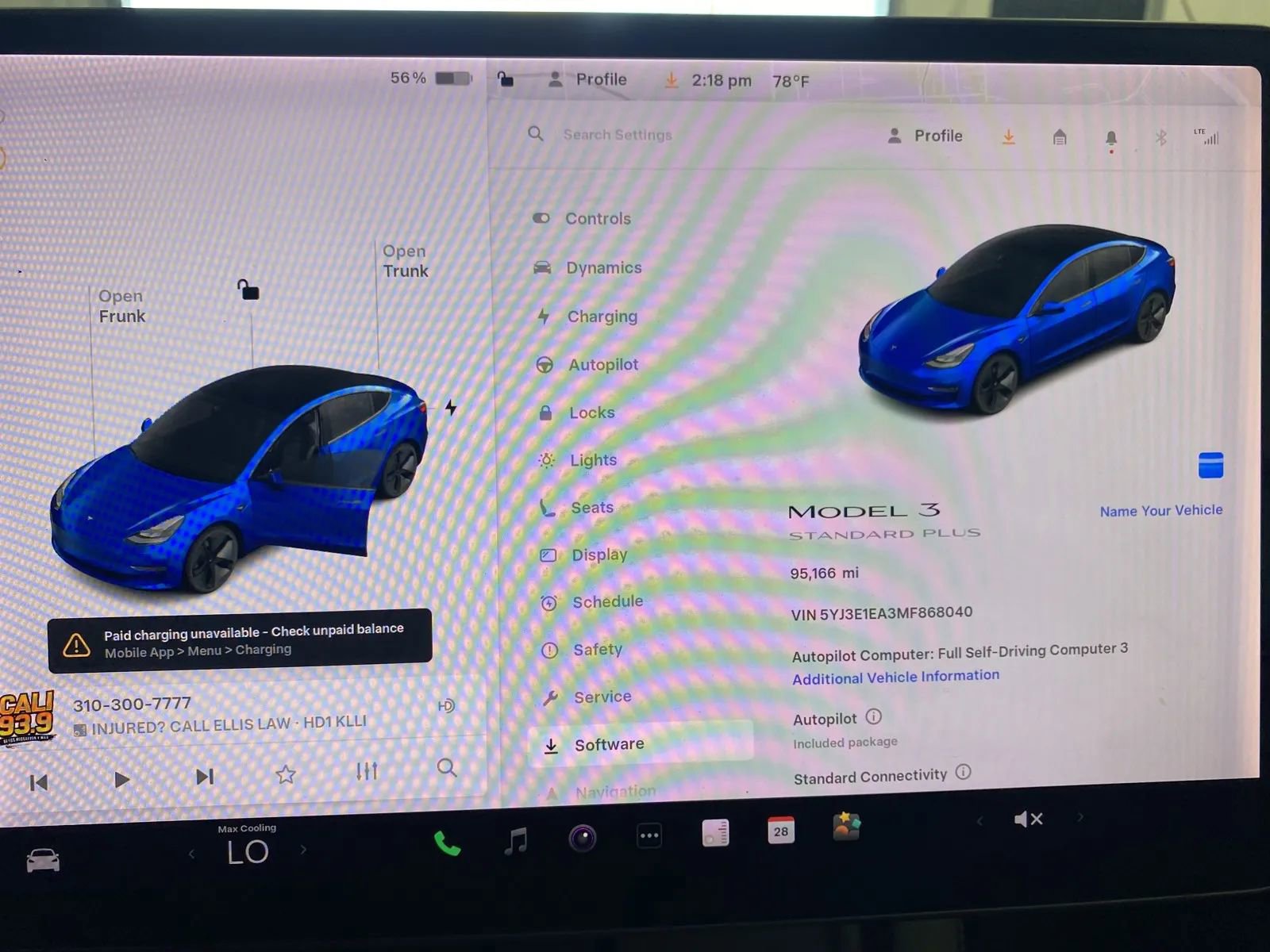 Used 2021 Tesla Model 3 Standard Range Plus RWD image 12