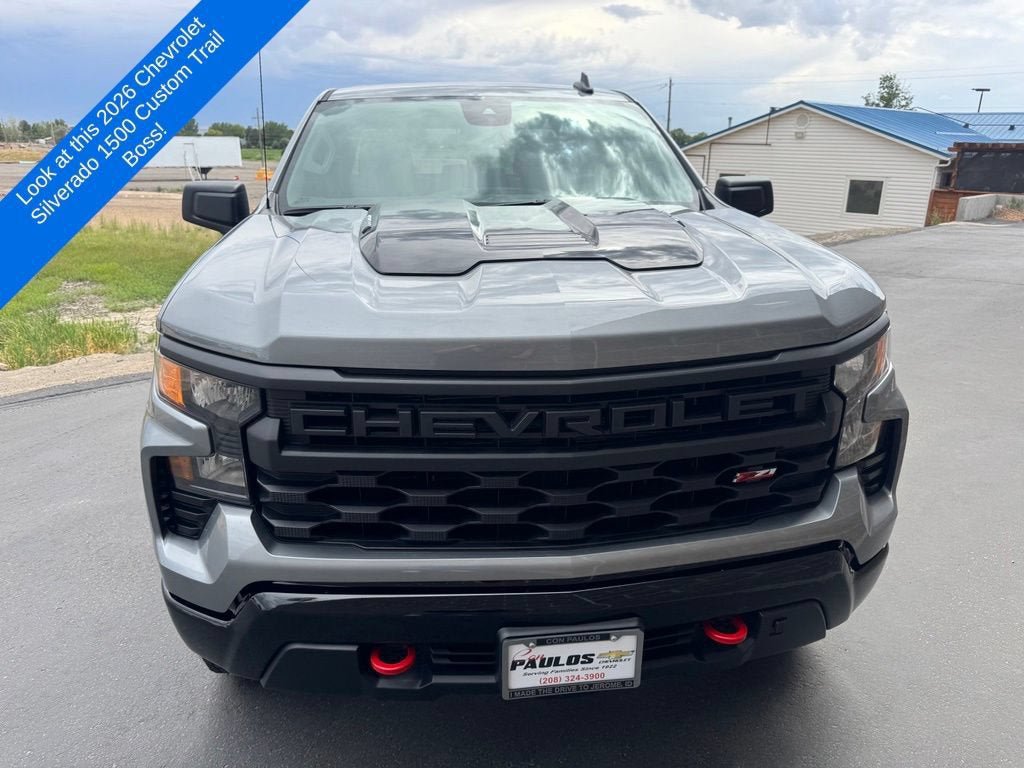 New 2026 Chevrolet Silverado 1500 Custom Trail Boss AWD/4WD image 3