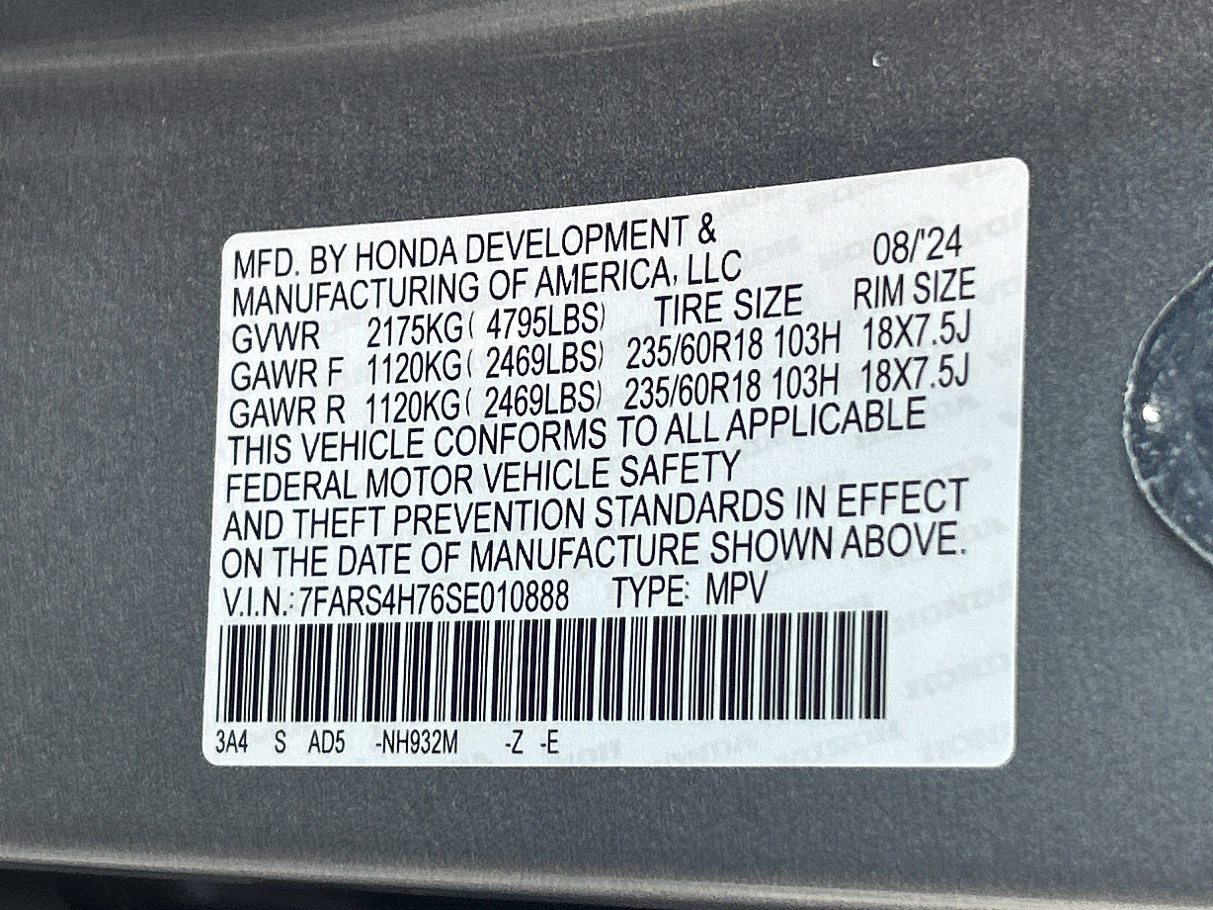 Certified 2025 Honda CR-V EX-L image 36