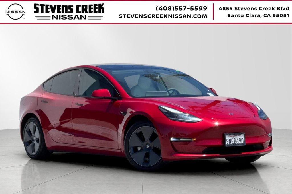 Used 2022 Tesla Model 3 Long Range AWD/4WD image 1