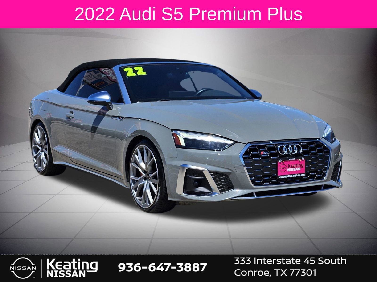 Used 2022 Audi S5 Premium Plus w/ Premium Plus Package image 1