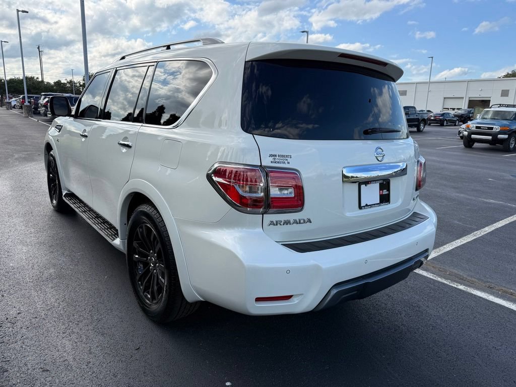 Used 2019 Nissan Armada Platinum w/ Captain's Chairs Package RWD image 4
