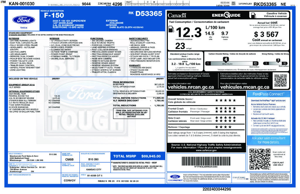 Used 2024 Ford F150 XLT AWD/4WD image 28