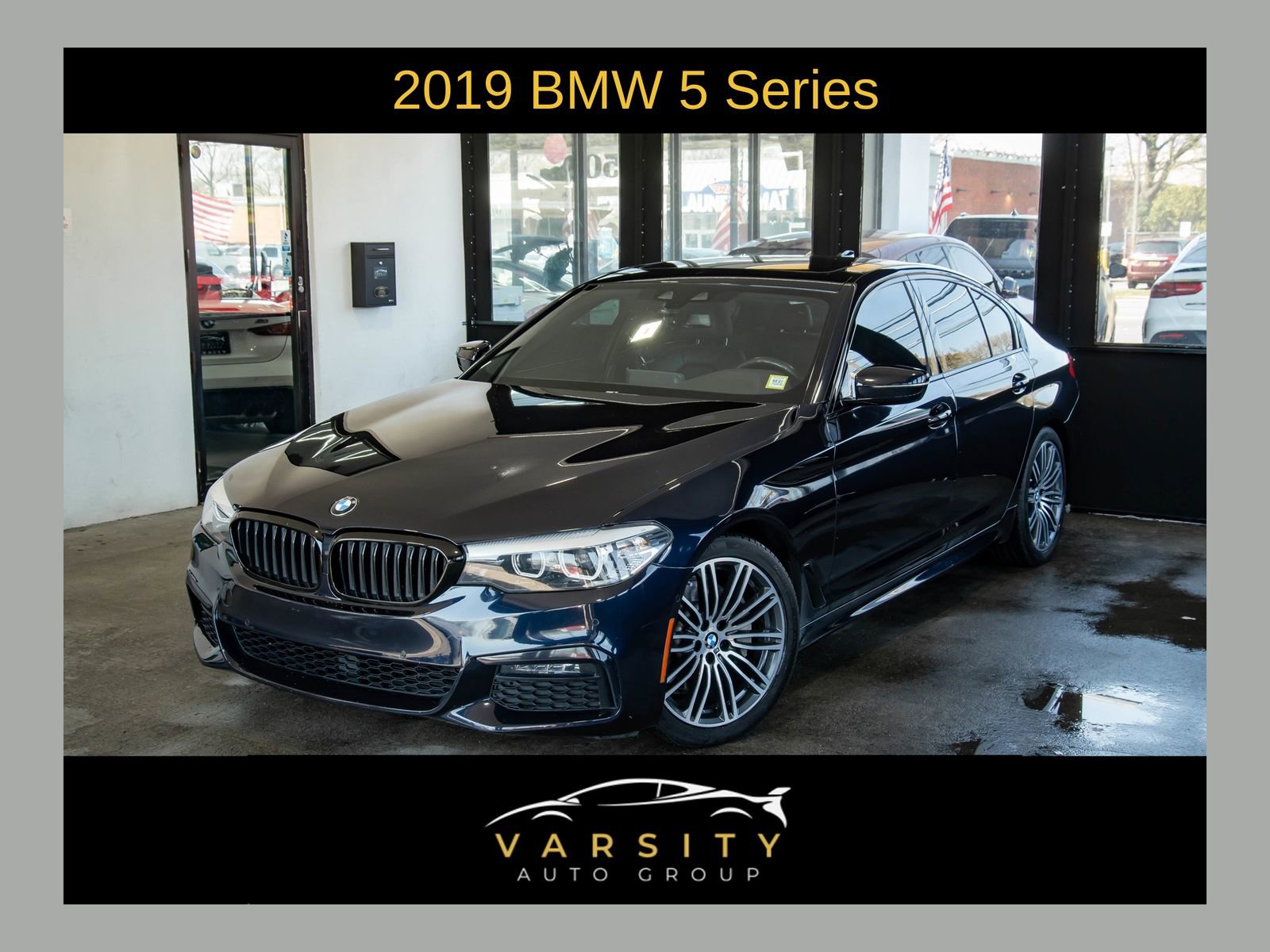 Used 2019 BMW 540i w/ M Sport Package RWD image 1