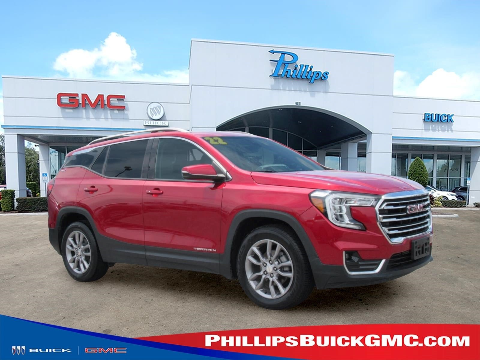 Used 2022 GMC Terrain SLT FWD image 1