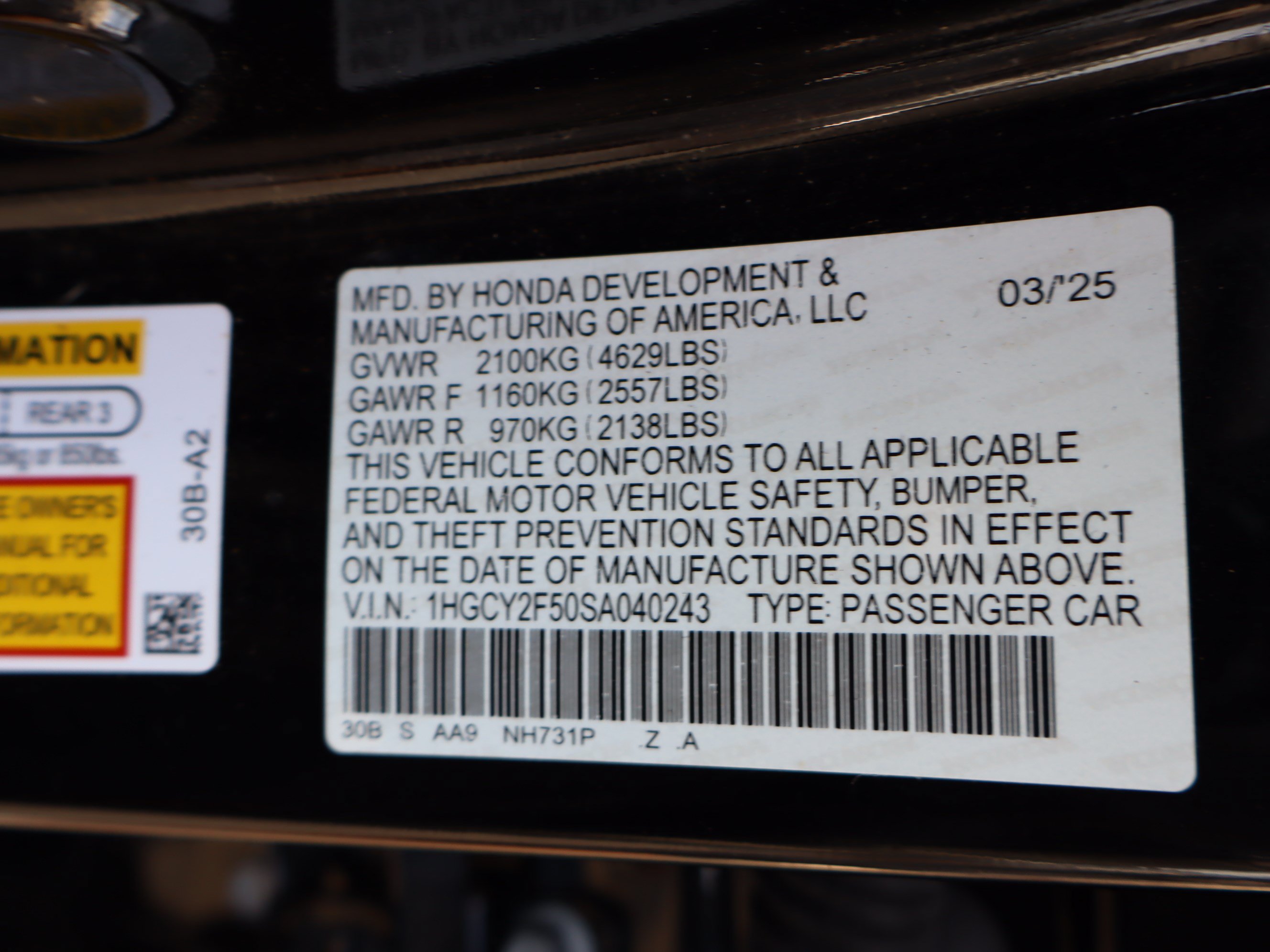 Used 2025 Honda Accord Sport image 40