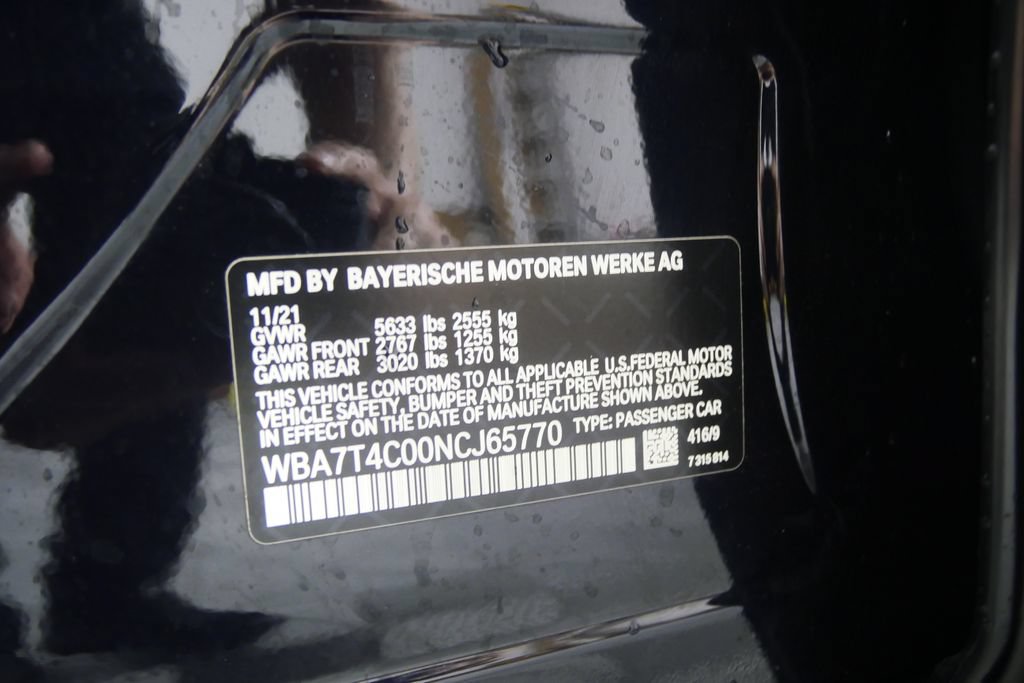 Used 2022 BMW 740i xDrive w/ M Sport Package AWD/4WD image 29