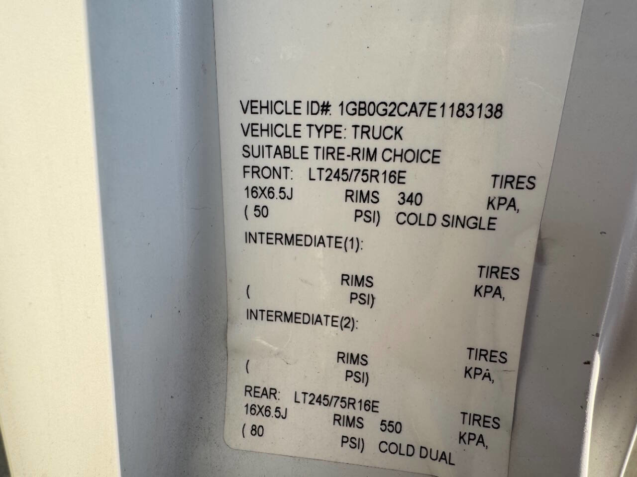 Used 2014 Chevrolet Express 3500 3500 2dr 139 in. WB Cutaway  w image 26