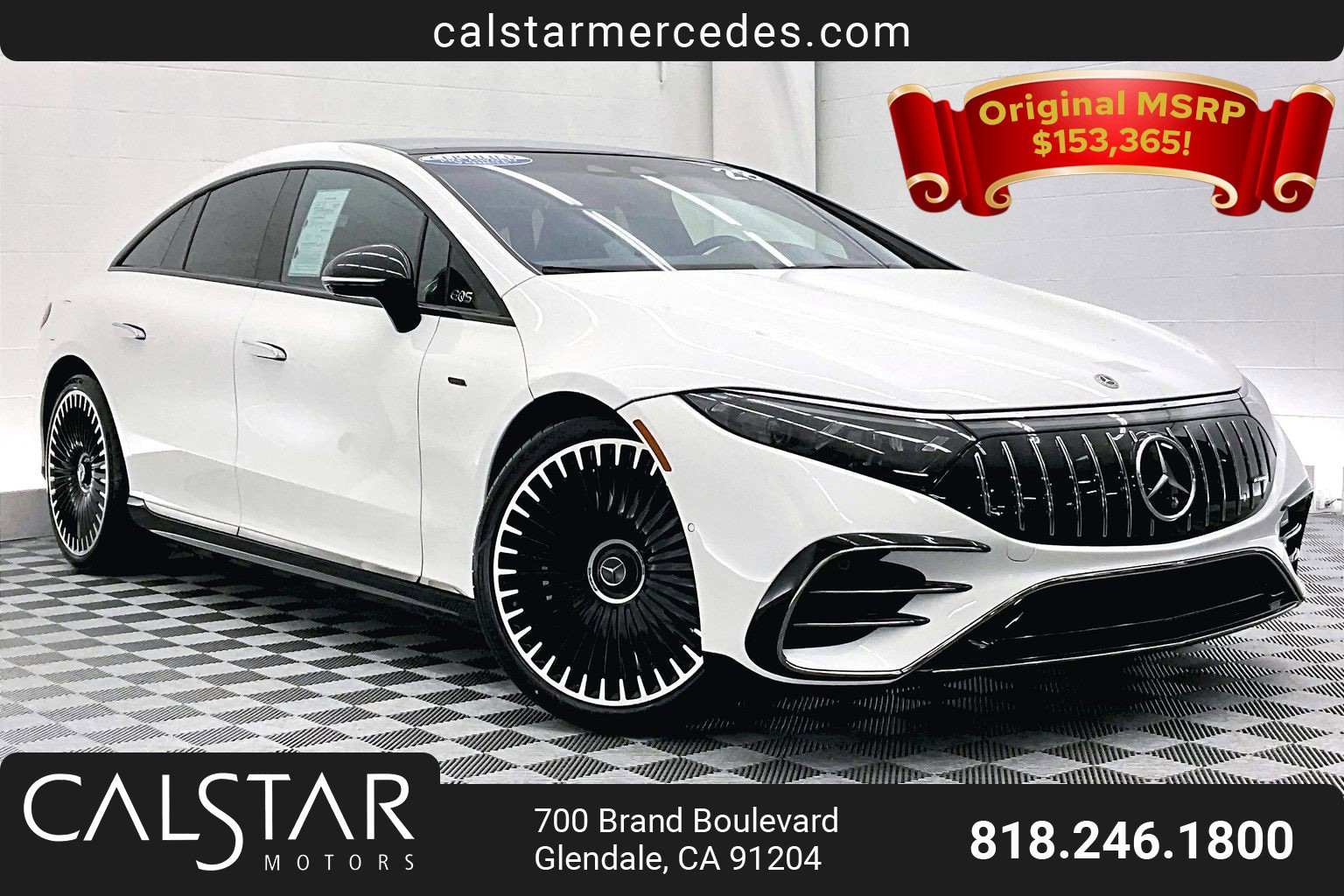 Certified 2023 Mercedes-Benz EQS AMG 4MATIC