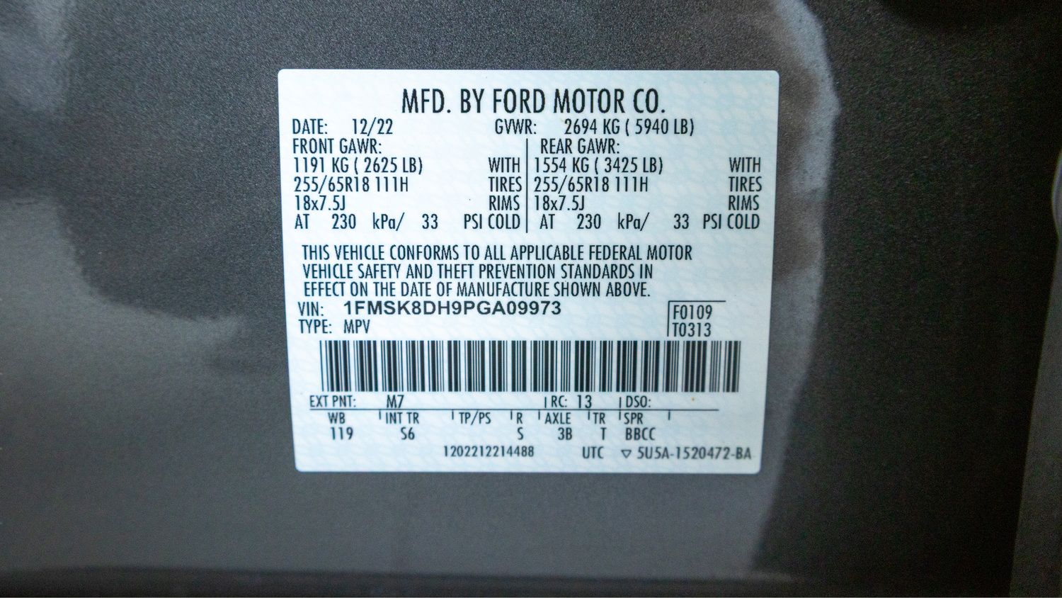 Used 2023 Ford Explorer XLT w/ Equipment Group 202A AWD/4WD image 33