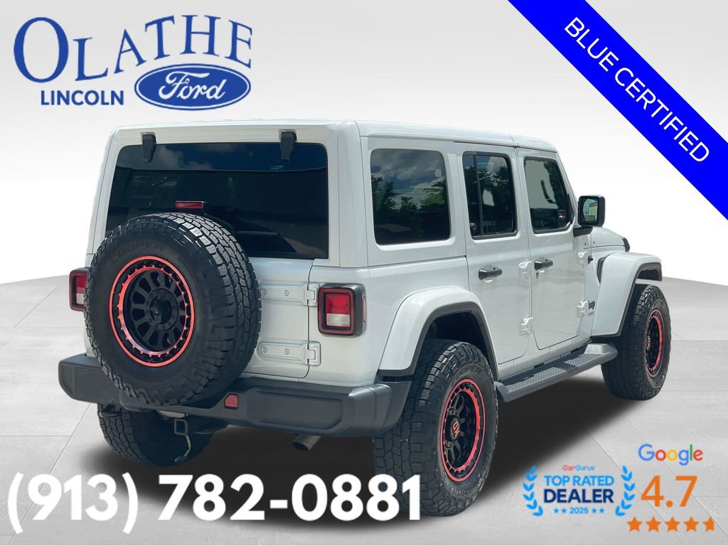 Used 2021 Jeep Wrangler Unlimited Sahara AWD/4WD image 6