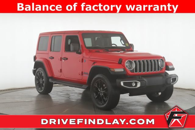 Used 2025 Jeep Wrangler Unlimited Sahara AWD/4WD image 1