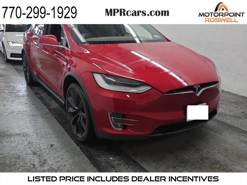 Used 2021 Tesla Model X Long Range AWD/4WD image 1