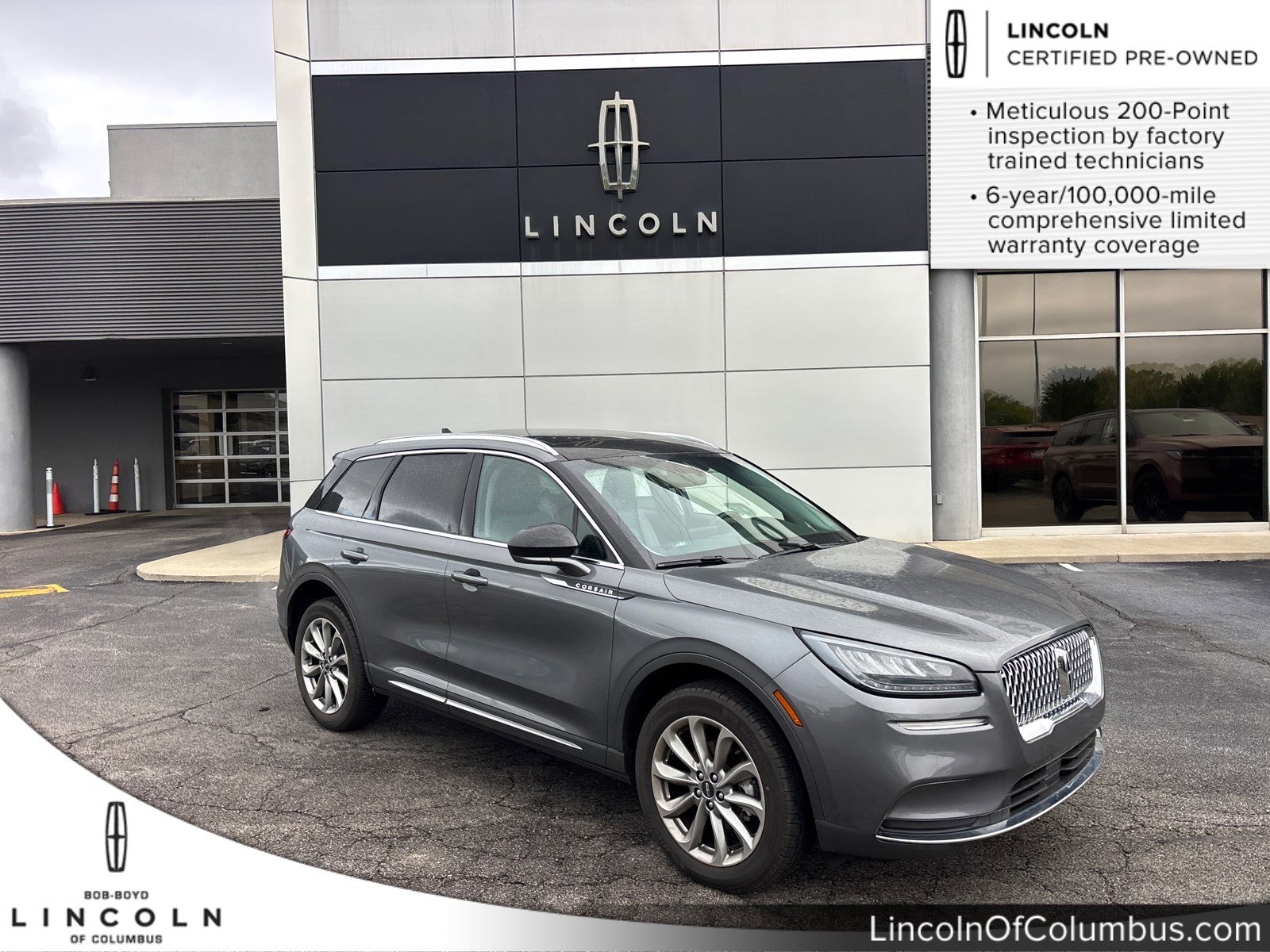 Certified 2022 Lincoln Corsair AWD w/ Premium Package