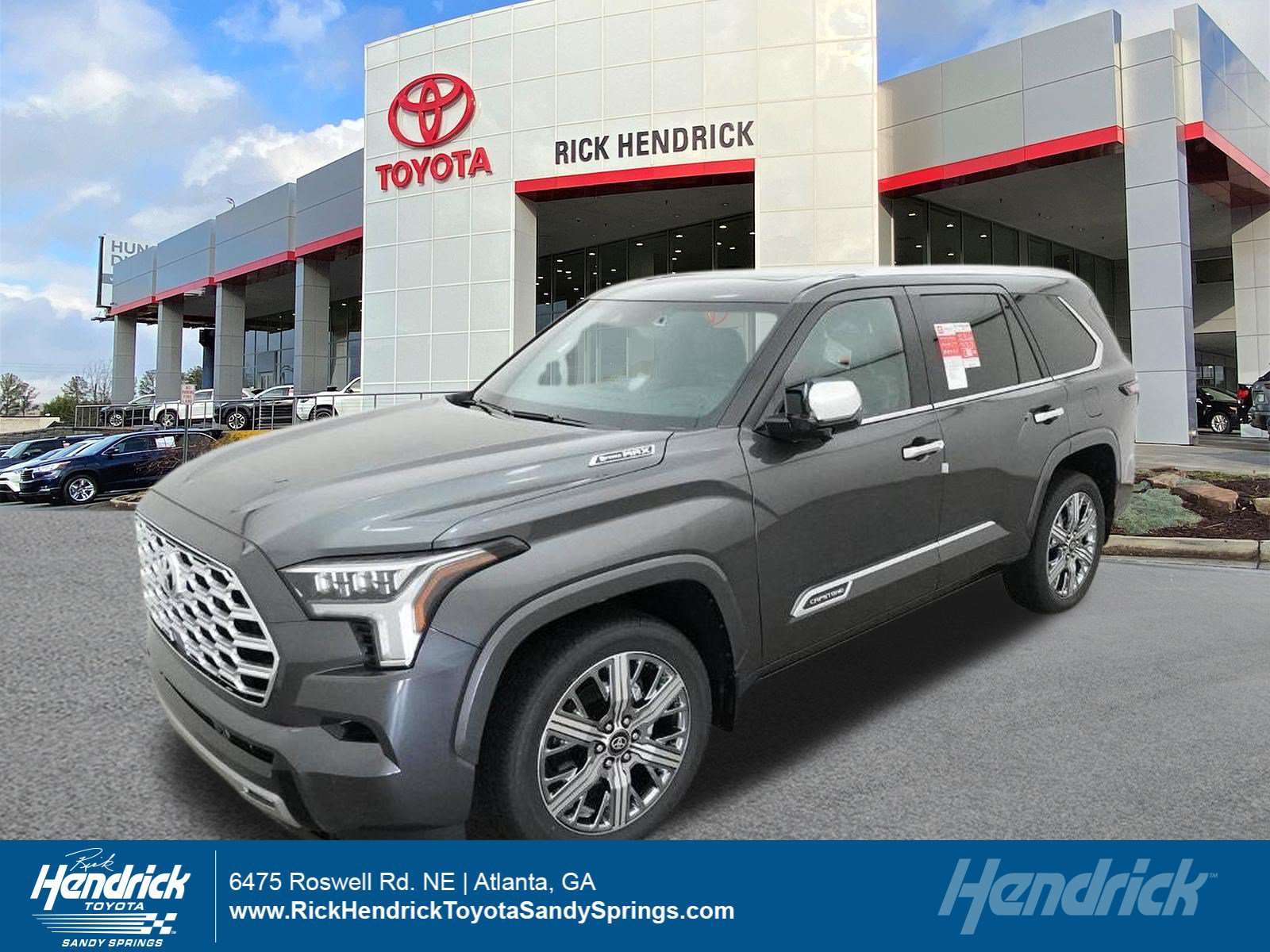 New 2026 Toyota Sequoia Capstone