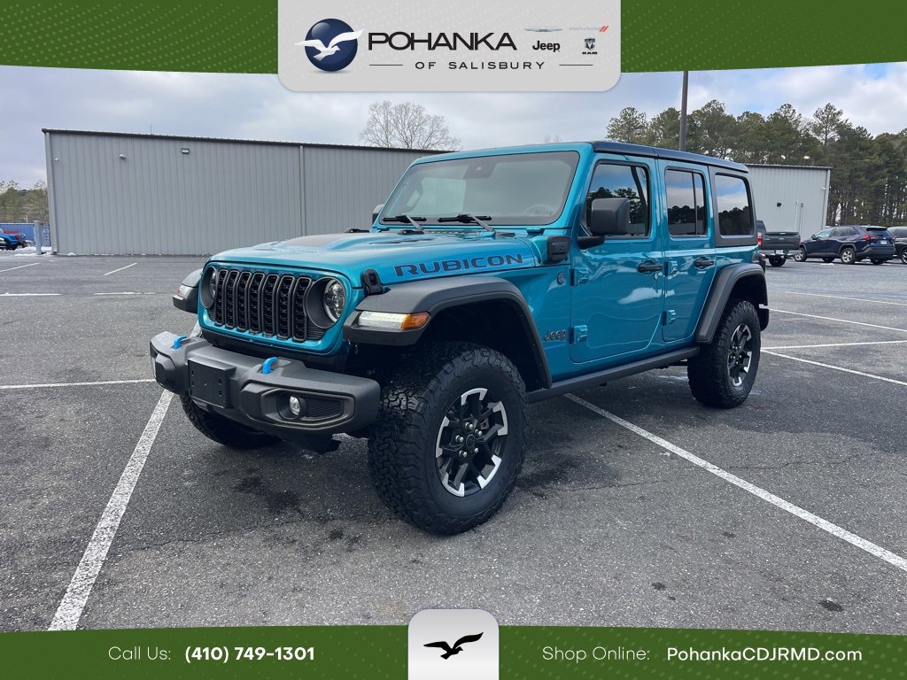 Used 2024 Jeep Wrangler Unlimited Rubicon 4xe w/ Convenience Group image 1