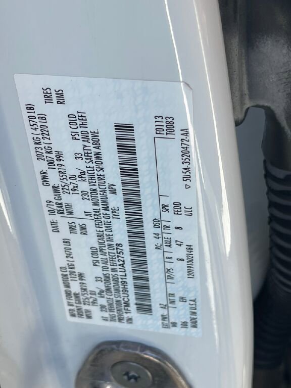 Used 2020 Ford Escape SEL image 30