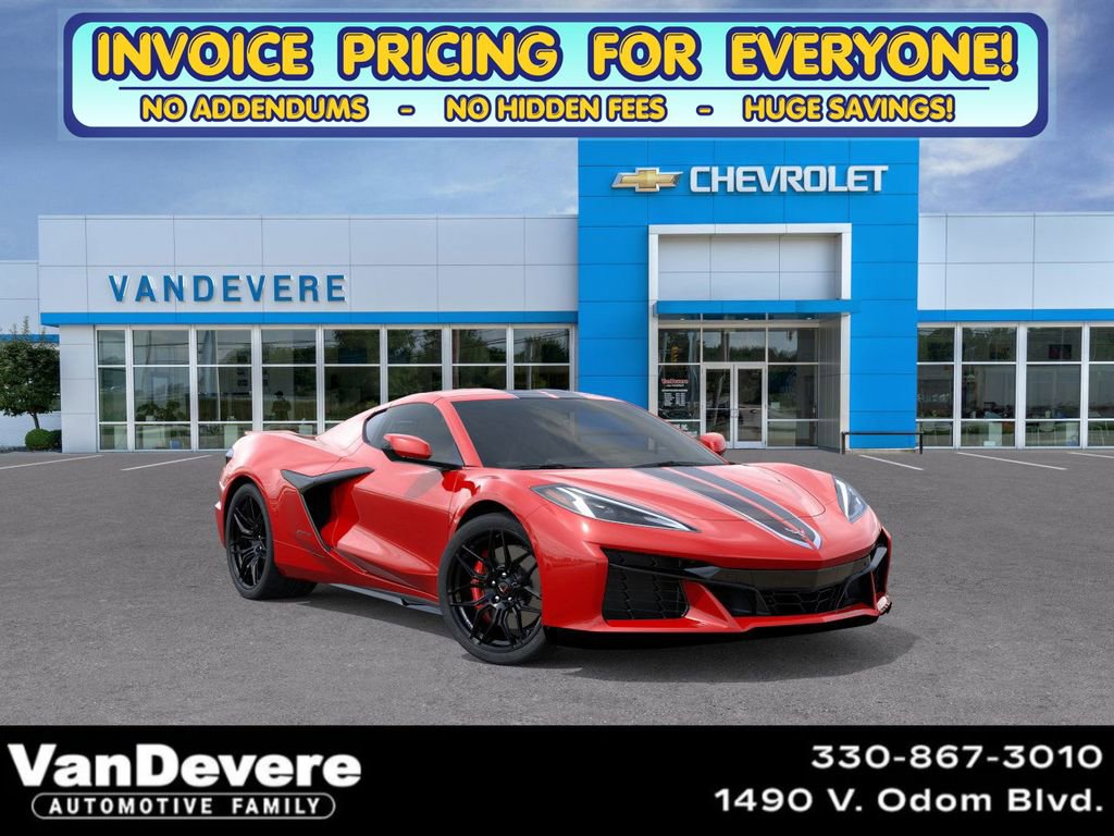 New 2026 Chevrolet Corvette Z06 w/ Battery Protection Package RWD image 1