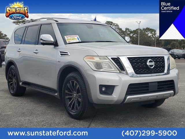 Used 2017 Nissan Armada Platinum w/ Interior Lighting Package image 1