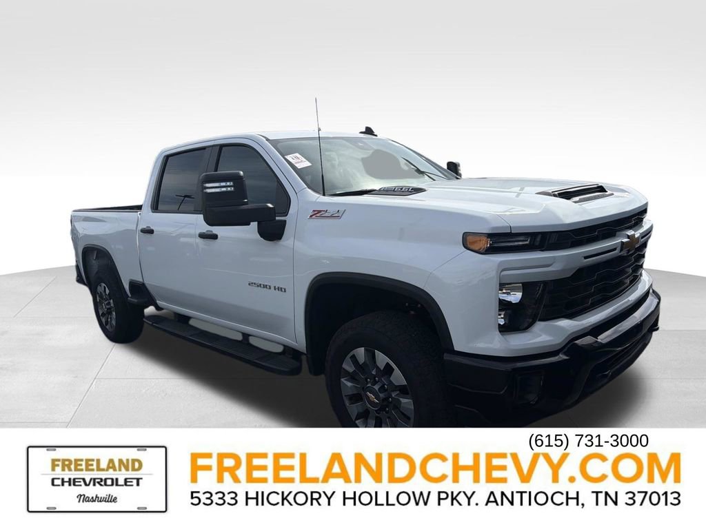 Used 2024 Chevrolet Silverado 2500 Custom w/ Custom Value Package