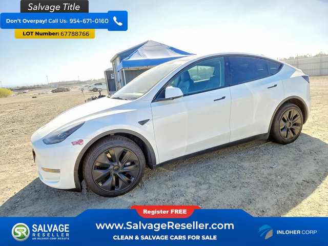 Used 2025 Tesla Model Y Long Range AWD/4WD image 1