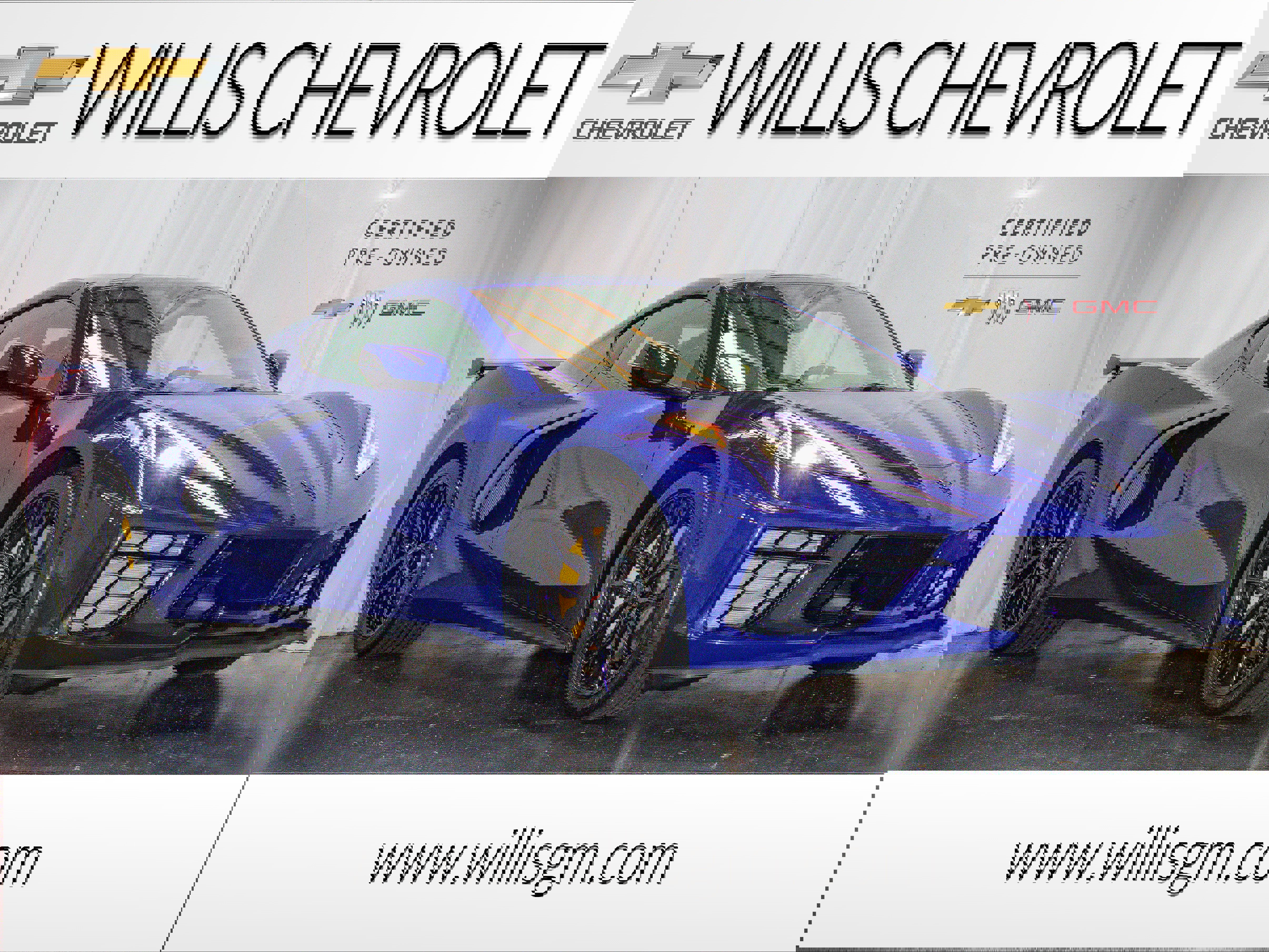 Certified 2025 Chevrolet Corvette Stingray Premium Cpe w/ Z51 Performance Package