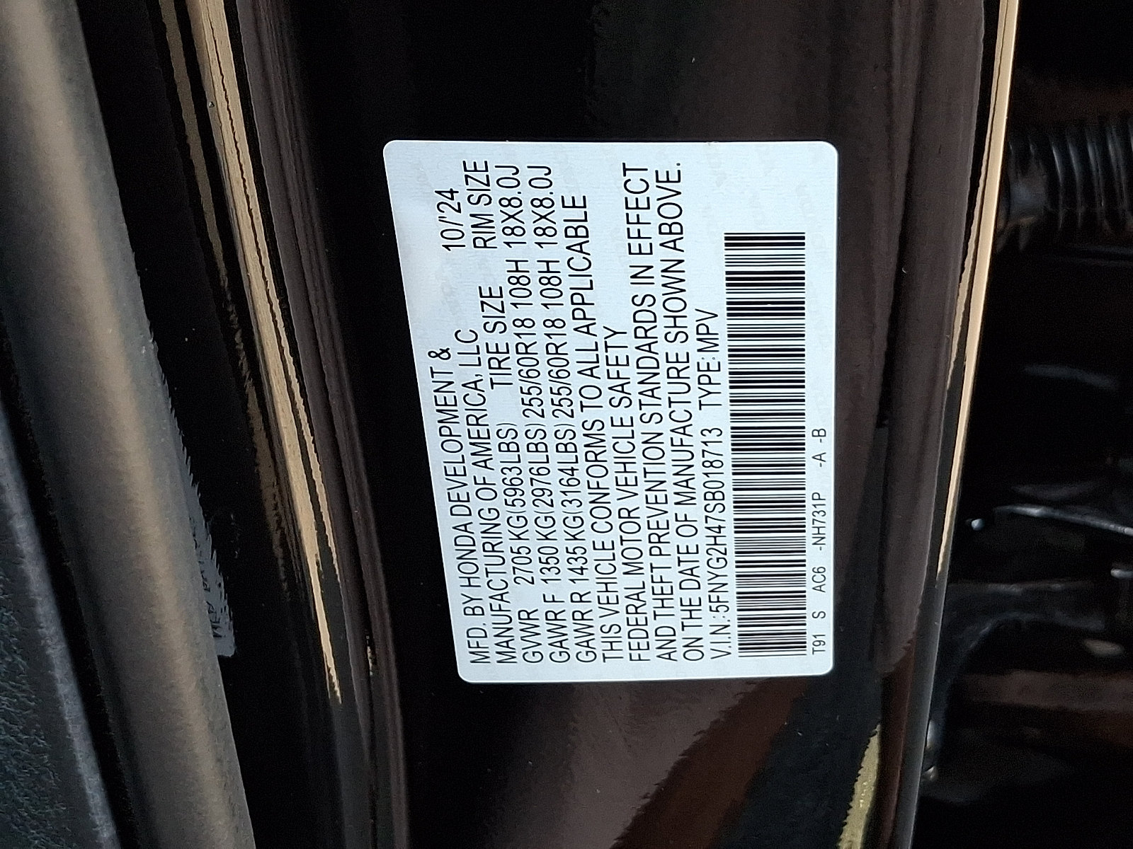 Used 2025 Honda Pilot EX-L image 26