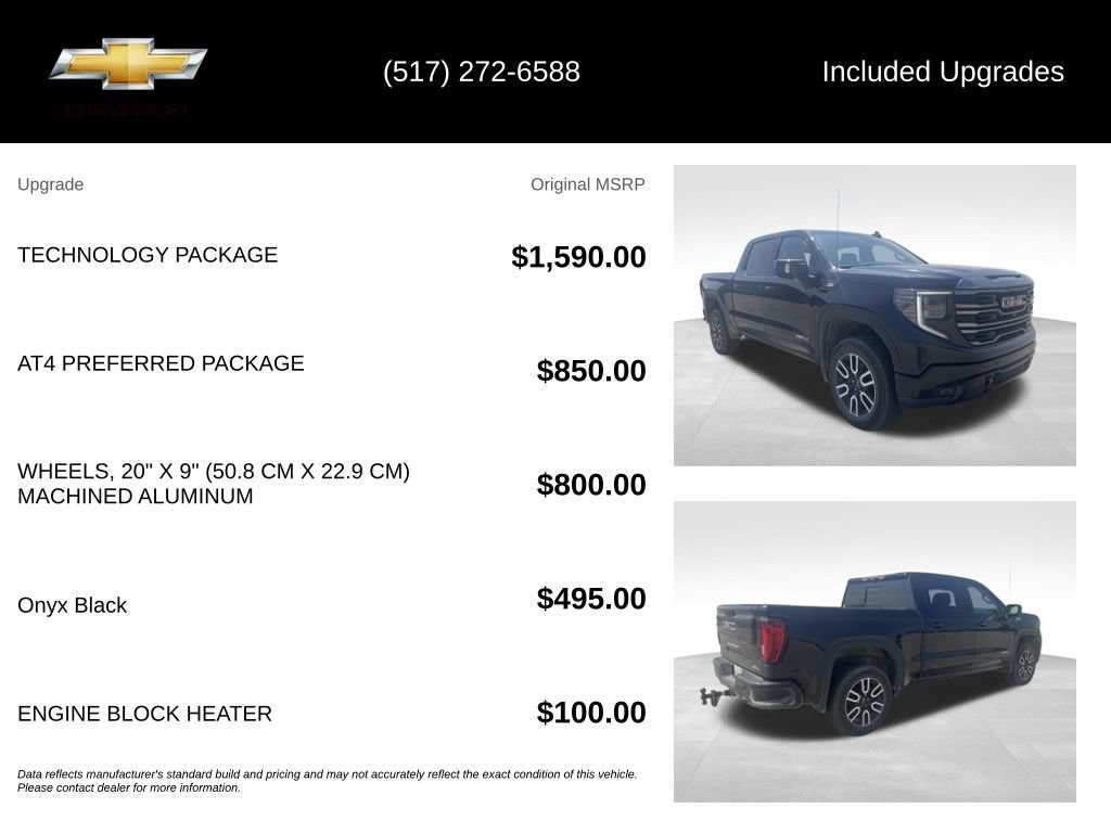 Used 2023 GMC Sierra 1500 AT4 w/ Technology Package AWD/4WD image 5