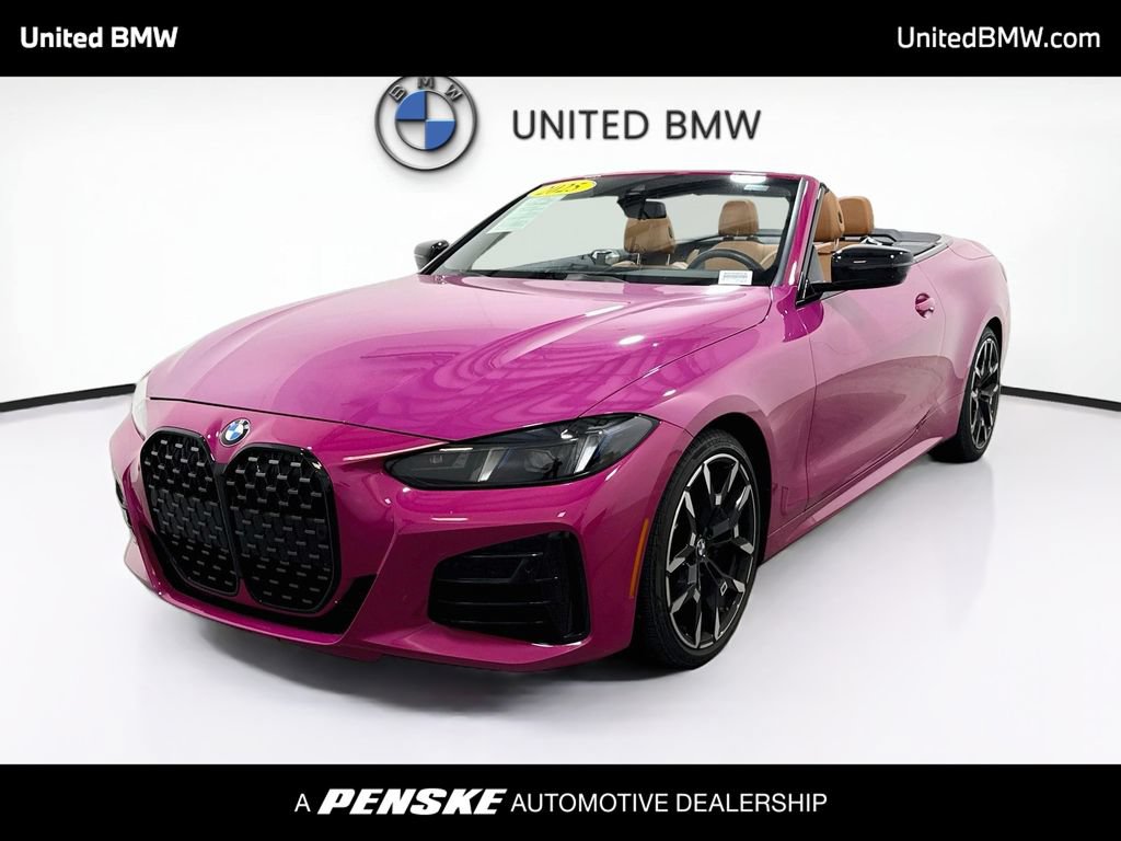 Used 2025 BMW 430i Convertible w/ M Sport Package