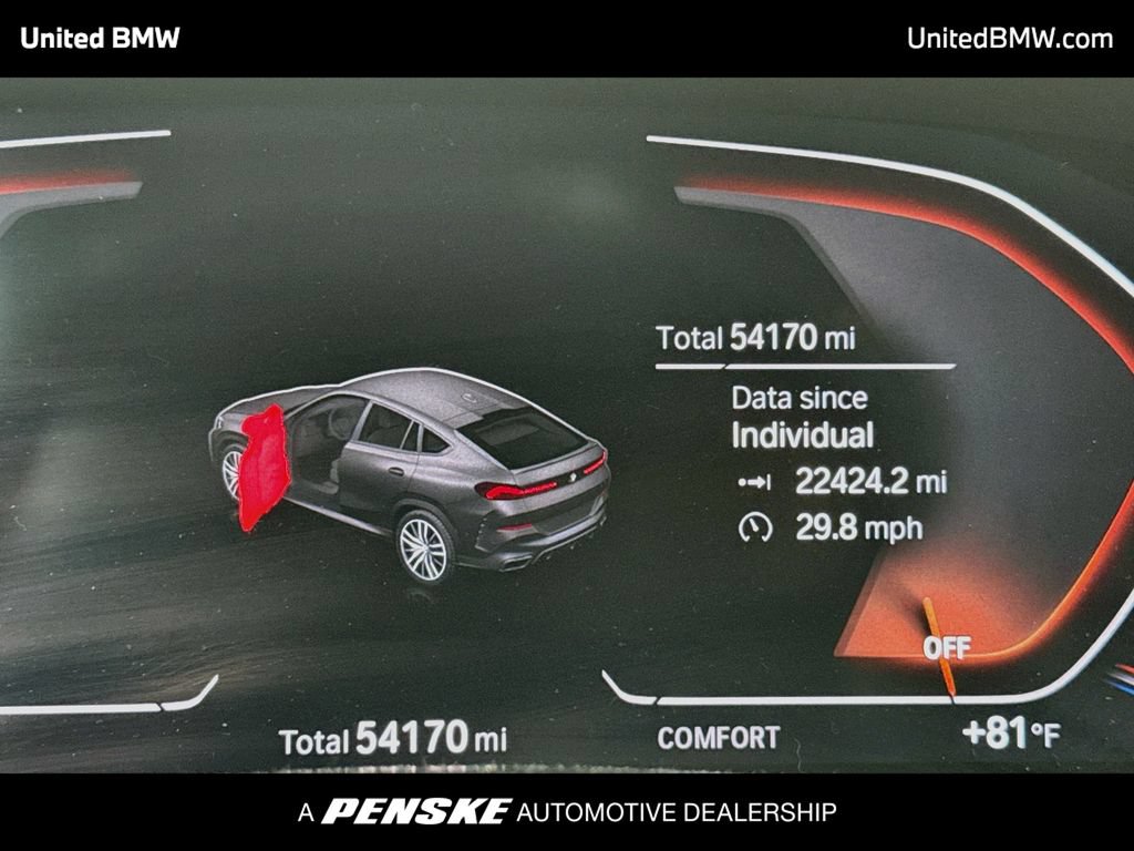 Used 2021 BMW X6 xDrive40i AWD/4WD image 7