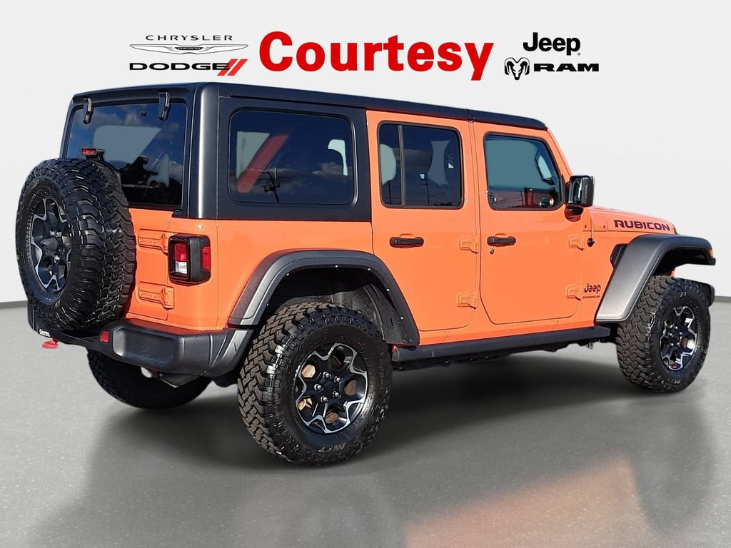 Certified 2023 Jeep Wrangler Unlimited Rubicon w/ Cold Weather Group AWD/4WD image 4