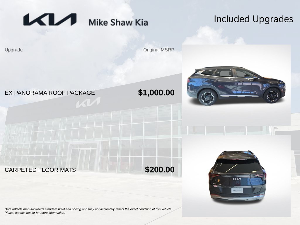 Certified 2026 Kia Sportage EX w/ EX Panorama Roof Package FWD image 6